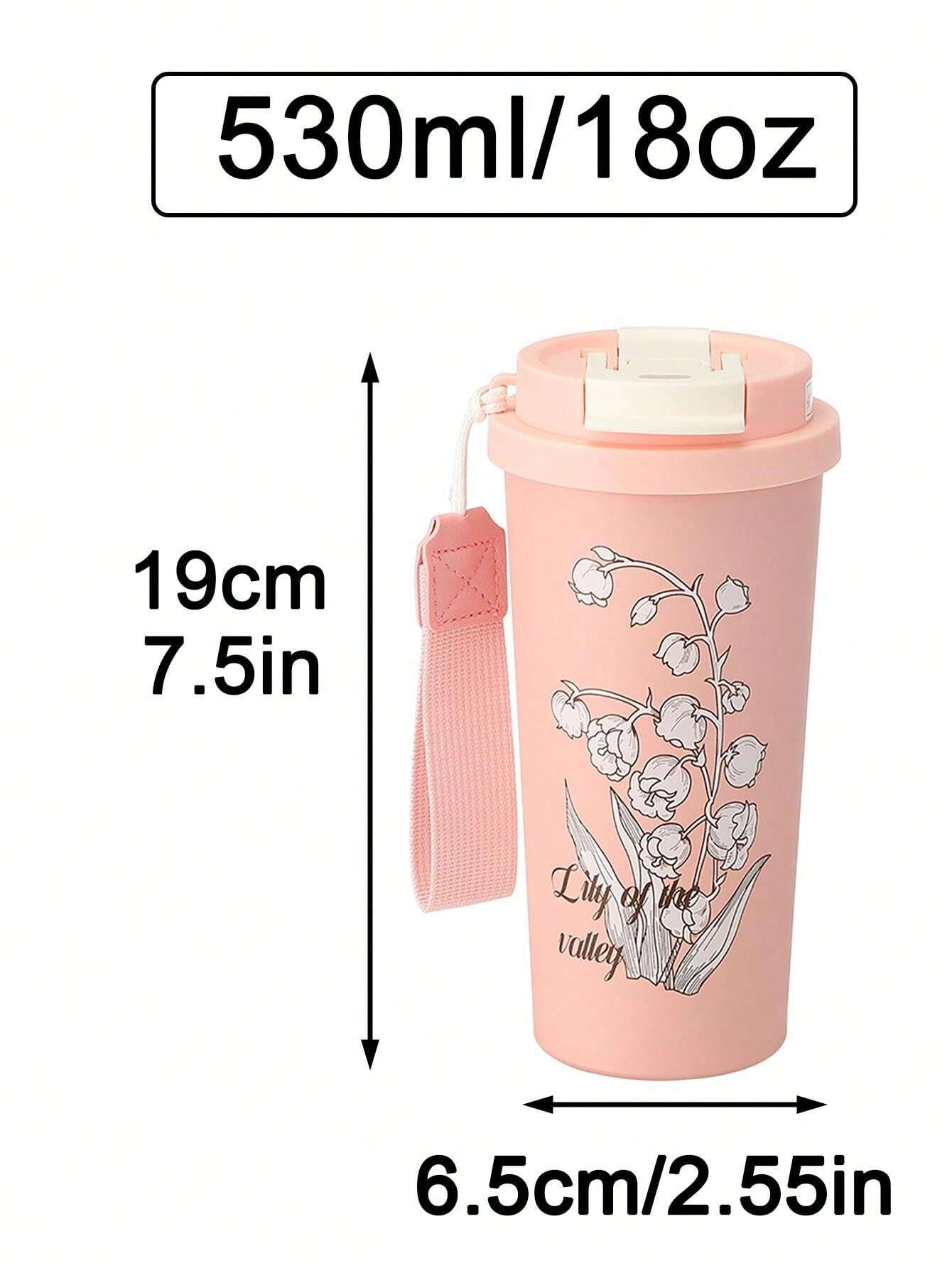 Lovely & Flower: The Perfect 450ml Mug for Stylish Girls