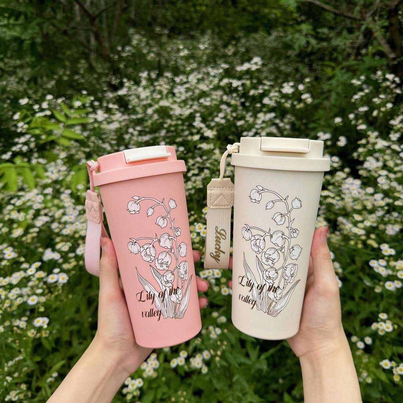 Lovely & Flower: The Perfect 450ml Mug for Stylish Girls