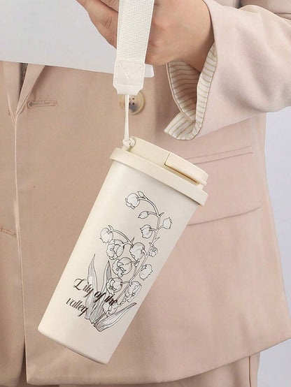 Lovely & Flower: The Perfect 450ml Mug for Stylish Girls