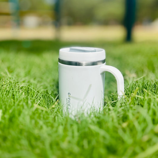 Your Office Buddy: Insulated Stainless Steel Mug for Coffee, Tea, and Milk