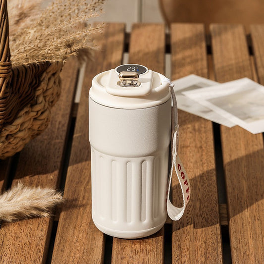 Smart Thermos Mug With Digital LED Temperature Display